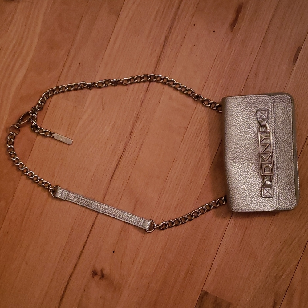 DKNY Fanny pack / belt bag (silver/grey)